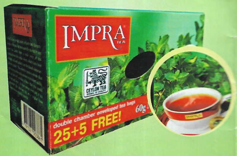 Impra Black Tea Mint